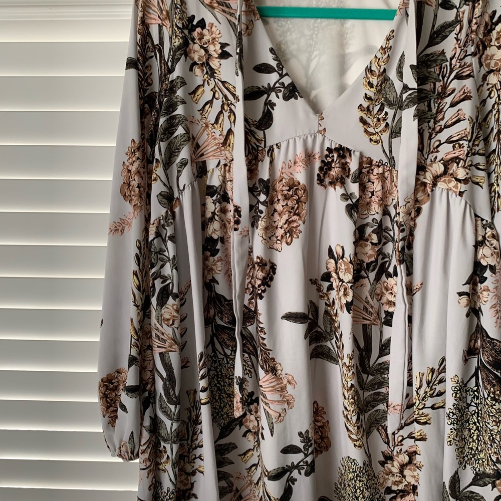 Floral babydoll dress